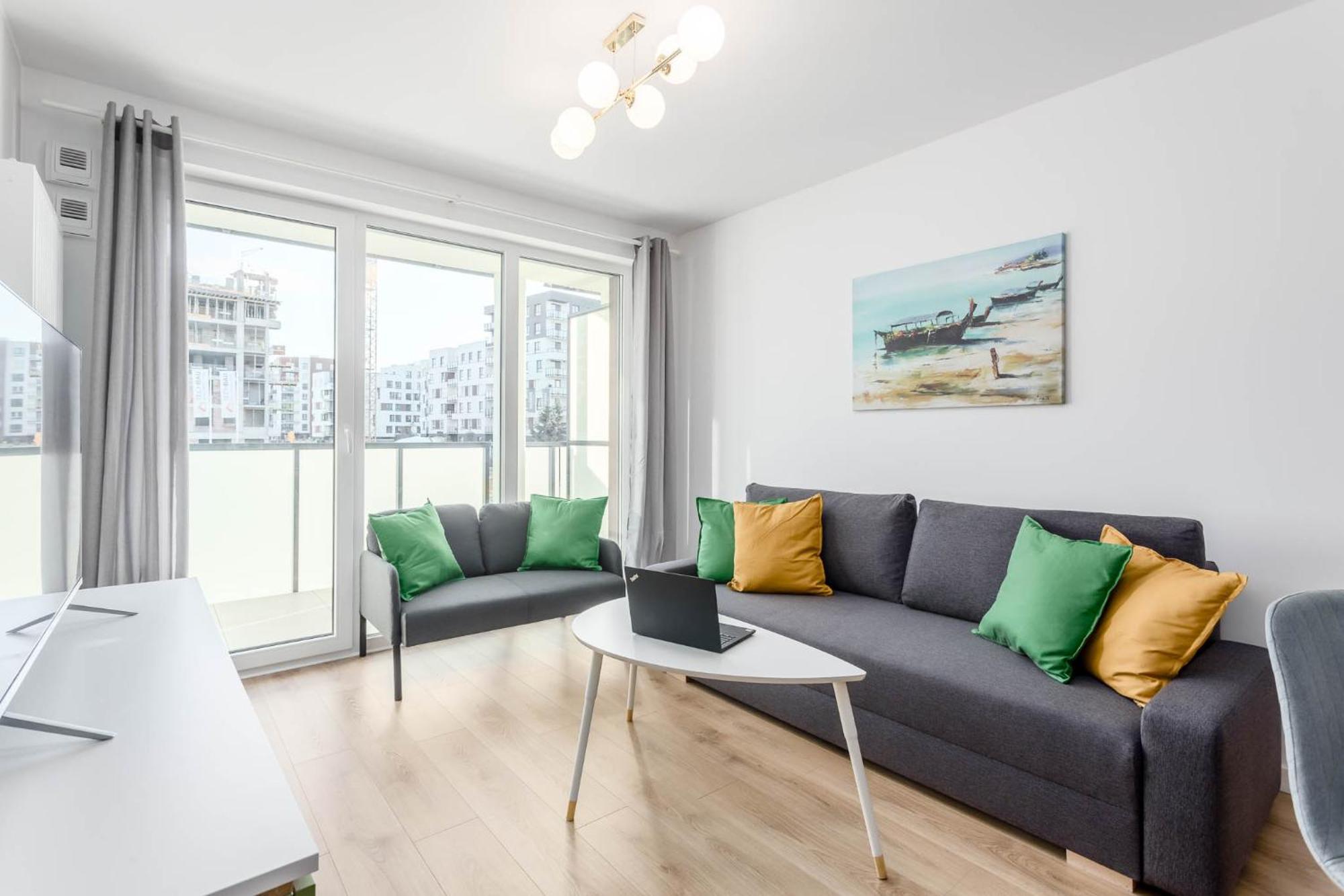 Ferienwohnung Enjoy! Ursus Warschau Exterior foto