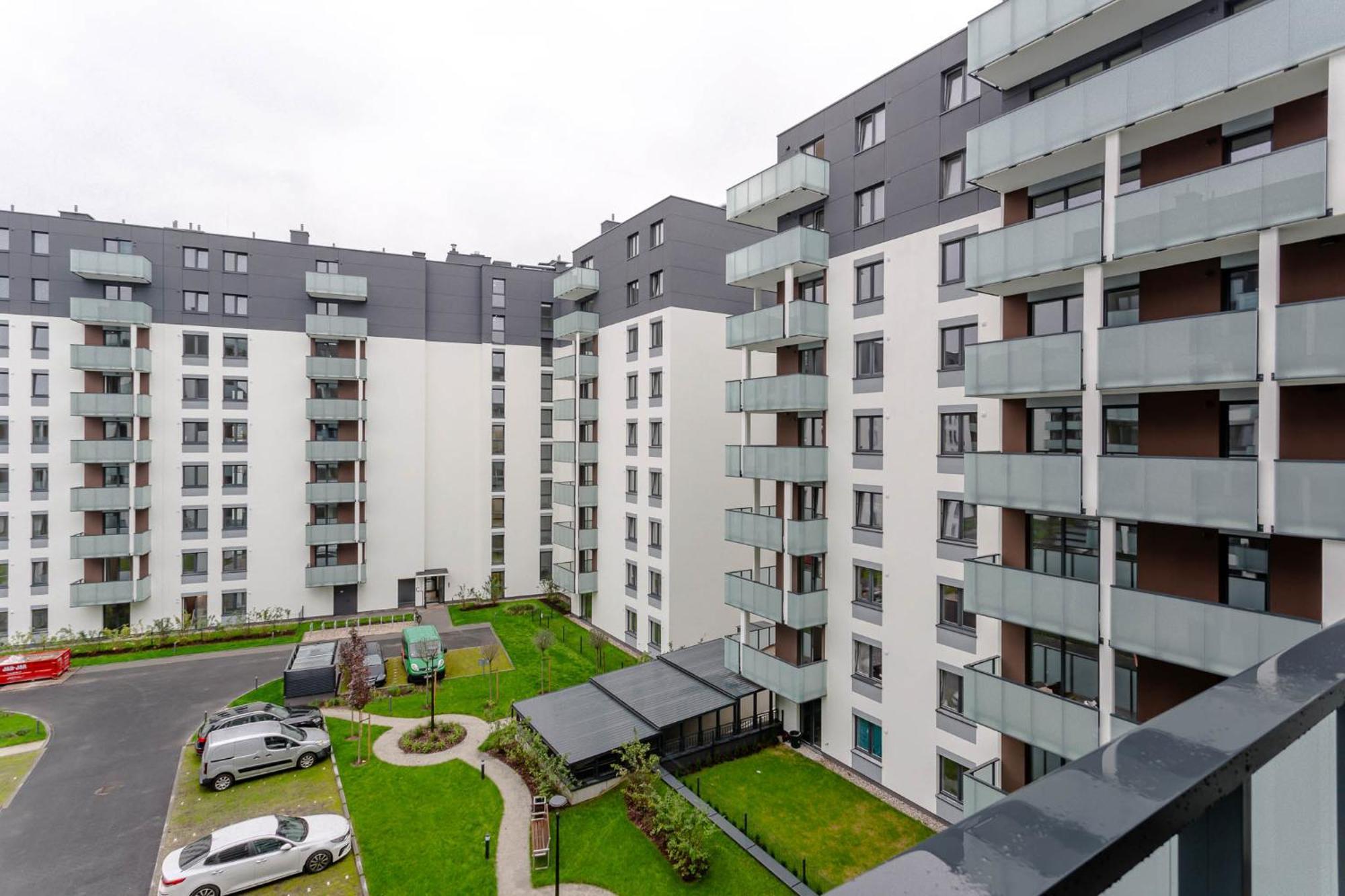 Ferienwohnung Enjoy! Ursus Warschau Exterior foto